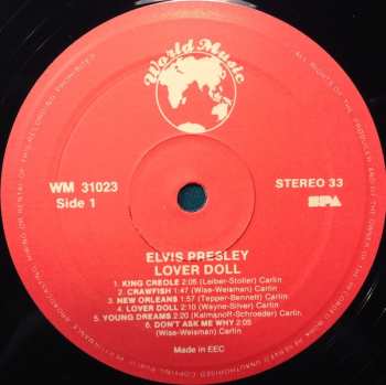 12LP/Set di cofanetti Elvis Presley: His Best Years 1954-1960  -  Complete Works