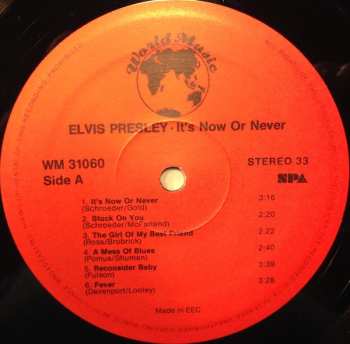 12LP/Set di cofanetti Elvis Presley: His Best Years 1954-1960  -  Complete Works