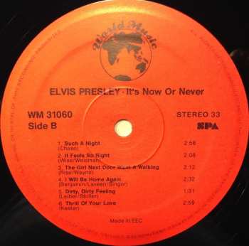 12LP/Set di cofanetti Elvis Presley: His Best Years 1954-1960  -  Complete Works