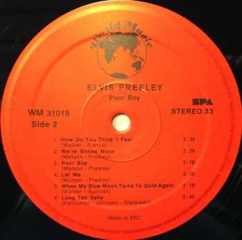 12LP/Set di cofanetti Elvis Presley: His Best Years 1954-1960  -  Complete Works