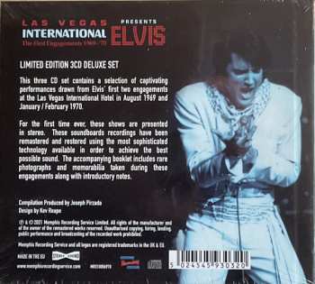 3CD Elvis Presley: Las Vegas International Presents Elvis (The First Engagements 1969-'70) DLX | LTD