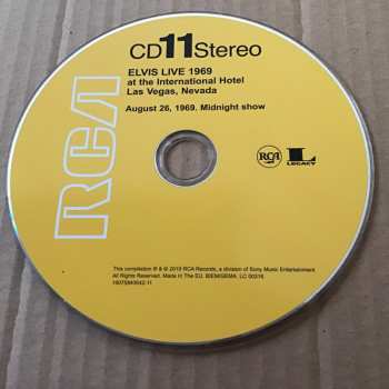 11CD/Set di cofanetti Elvis Presley: Live 1969