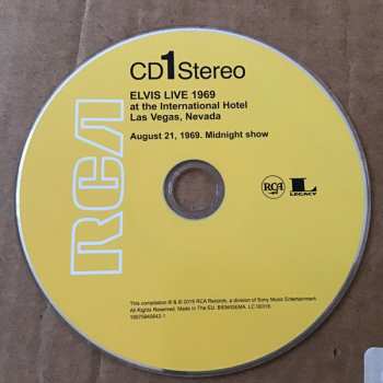 11CD/Set di cofanetti Elvis Presley: Live 1969