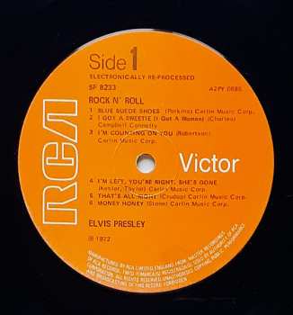 LP Elvis Presley: Rock 'N' Roll