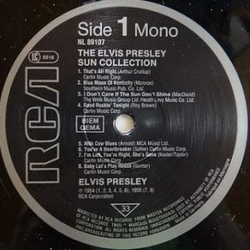 LP Elvis Presley: The Sun Collection