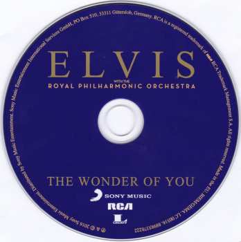 CD Elvis Presley: The Wonder Of You