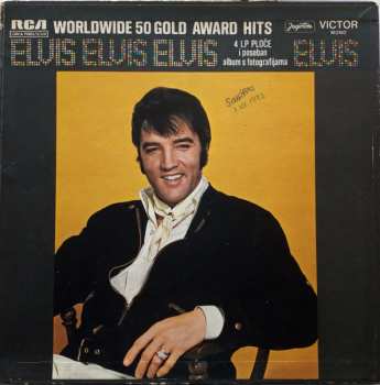 4LP/Set di cofanetti Elvis Presley: Worldwide 50 Gold Award Hits