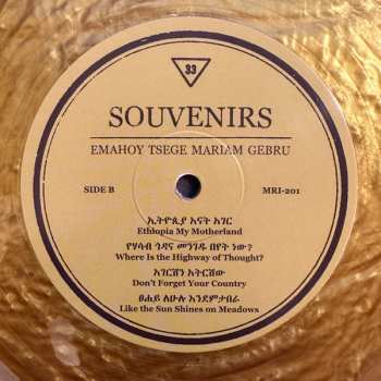 LP Emahoy Tsegue Maryam Guebrou: Souvenirs CLR | LTD
