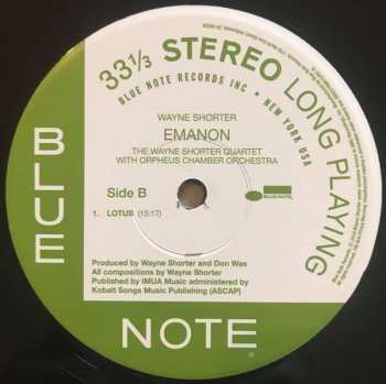 3LP/3CD/Set di cofanetti Wayne Shorter: Emanon DLX