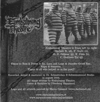 CD Embalming Theatre: Split-Personality