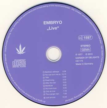 CD Embryo: Live