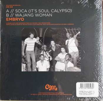 SP Embryo: Soca (It's Soul Calypso) LTD