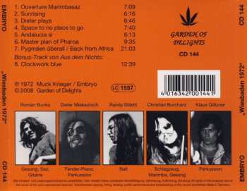 CD Embryo: Wiesbaden 1972