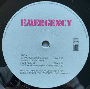 LP Emergency: Emergency