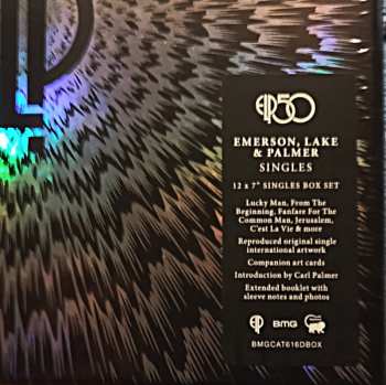 12SP/Set di cofanetti Emerson, Lake & Palmer: Singles DLX | CLR