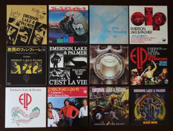 12SP/Set di cofanetti Emerson, Lake & Palmer: Singles DLX | CLR