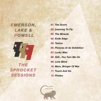 3CD/Set di cofanetti Emerson, Lake & Powell: Complete Collection