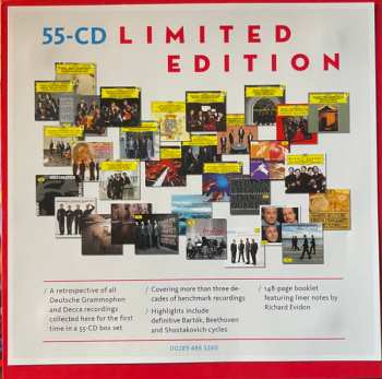 55CD/Set di cofanetti Emerson String Quartet: The New Complete Recordings On Deutsche Grammophon LTD