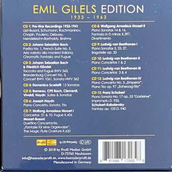 13CD Emil Gilels: Emil Gilels Edition