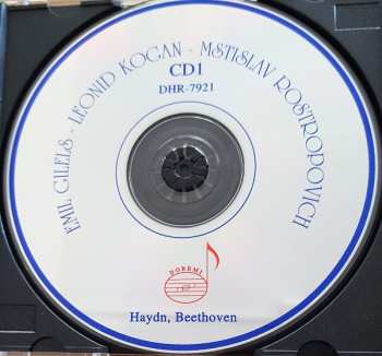 5CD/Set di cofanetti Mstislav Rostropovich: Piano Trios