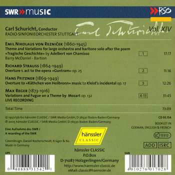 CD Richard Strauss: Theme And Variations »Tragische Geschichte«, Overture »Guntram« Op. 25, Overture To »Käthchen Von Heilbronn« Op. 17, Variations And Fugue On A Theme By Mozart Op. 132