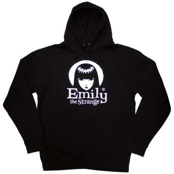 Emily The Strange: Emily The Strange Unisex Pullover Hoodie: Halo Logo (x-large) XL