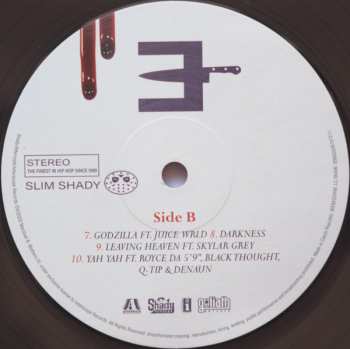 2LP Eminem: Music To Be Murdered By