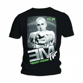 Merch Eminem: Maglietta Em Tv Shady Vision 