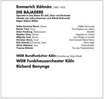 2CD Rainer Trost: Die Bajadere