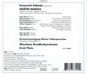 2CD Münchner Rundfunkorchester: Gräfin Mariza