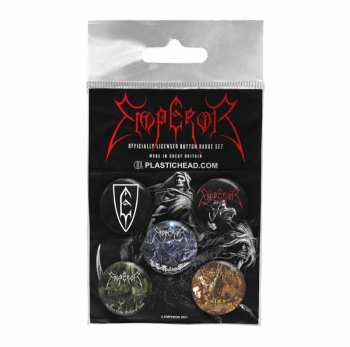 Merch Emperor: Set Spillette Emperor Button Badge Set