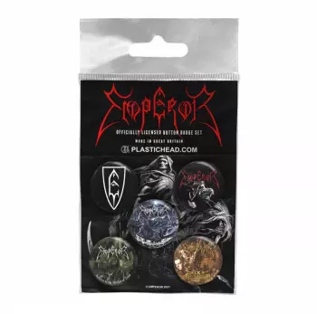 Set Spillette Emperor Button Badge Set