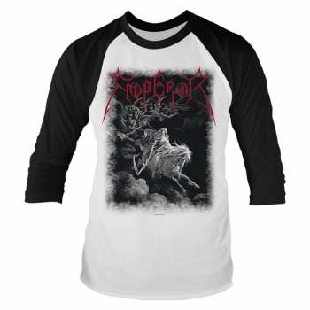 Merch Emperor: Maglietta S Tříčtvrtečním Rukávem Rider (white/black)
