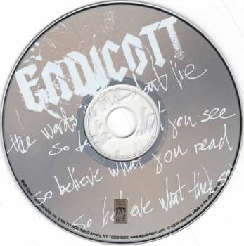 CD Endicott: The Words In Ink Don't Lie DIGI