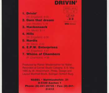 CD Engstfeld Plümer Weiss: Drivin'