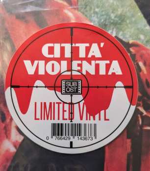 2LP Ennio Morricone: Città Violenta LTD | CLR