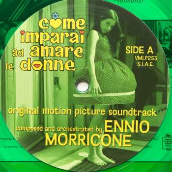 LP Ennio Morricone: Come Imparai Ad Amare Le Donne (Original Motion Picture Soundtrack) CLR | LTD