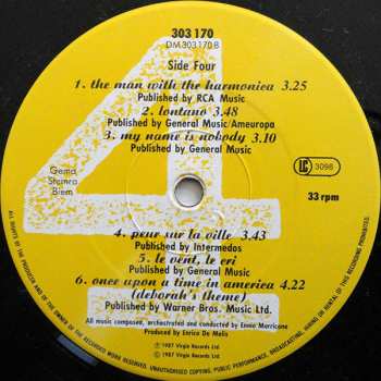 2LP Ennio Morricone: Film Music 1966-1987
