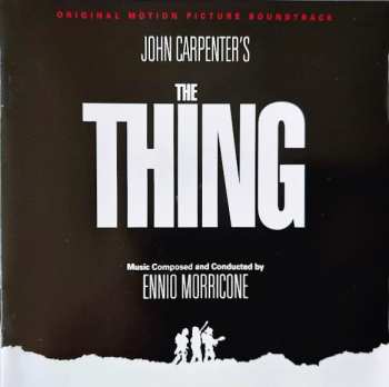 CD Ennio Morricone: The Thing (Original Motion Picture Soundtrack)