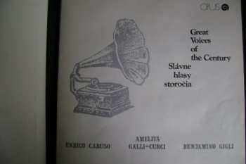 3LP/Set di cofanetti Enrico Caruso: Great Voices Of The Century (3xLP + BOX + INSERT)