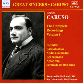 Album Enrico Caruso: The Complete Recordings Volume 8