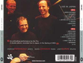 2CD Enrico Pieranunzi, Marc Johnson, Joey Baron: Live In Japan