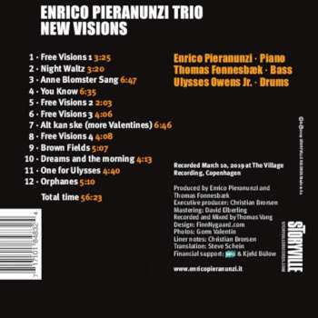 CD Enrico Pieranunzi Trio: New Visions