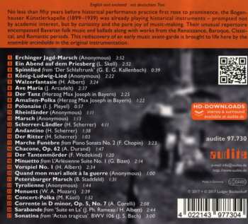 CD Ensemble Arcimboldo: 'Bogenhauser Künstlerkapelle': Forgotten Avant-Garde Of Early Music DIGI