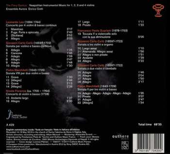 CD Enrico Gatti: Neapolitan Instrumental Music For 1, 2, 3, And 4 Violins