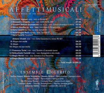 CD Ensemble Colorito: Affetti Musicali