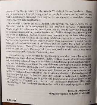 CD Arthur Honegger: Les Mariés De La Tour Eiffel