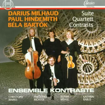 20th Cent Cham Works: Milhaud Hindemith Bartok