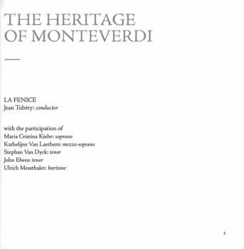 7CD/Set di cofanetti Ensemble La Fenice: The Heritage Of Monteverdi