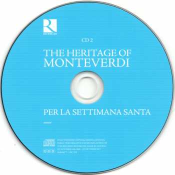 7CD/Set di cofanetti Ensemble La Fenice: The Heritage Of Monteverdi